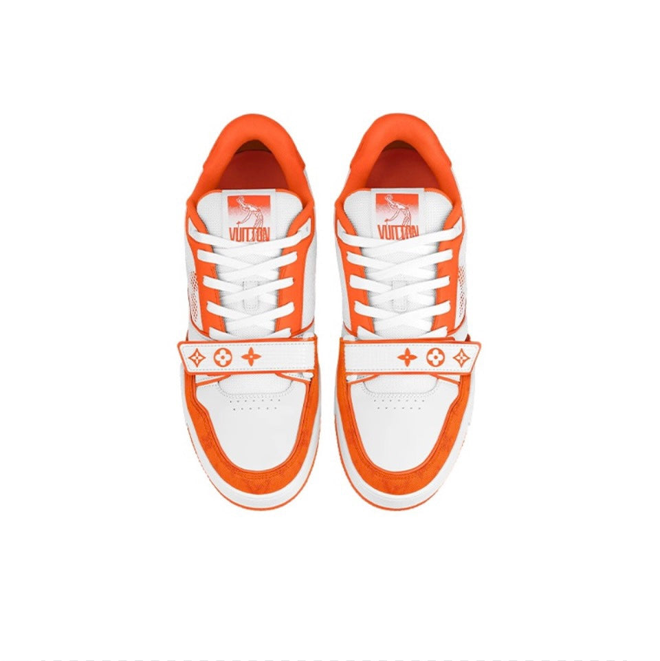[LOUIS VUITTON] LV Classic Trendy Shoes! Made of imported genuine leather, water-dyed