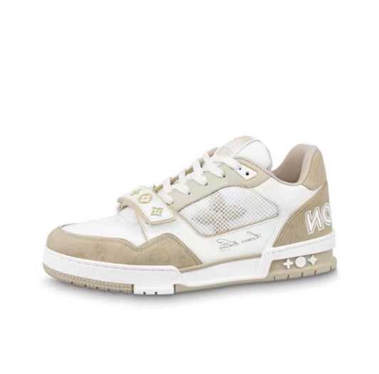 [LOUIS VUITTON] LV Classic Trendy Shoes! Made of imported genuine leather, water-dyed