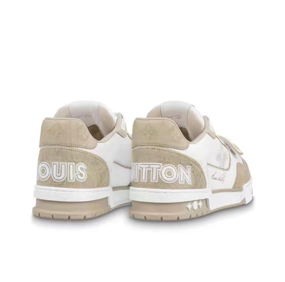 [LOUIS VUITTON] LV Classic Trendy Shoes! Made of imported genuine leather, water-dyed