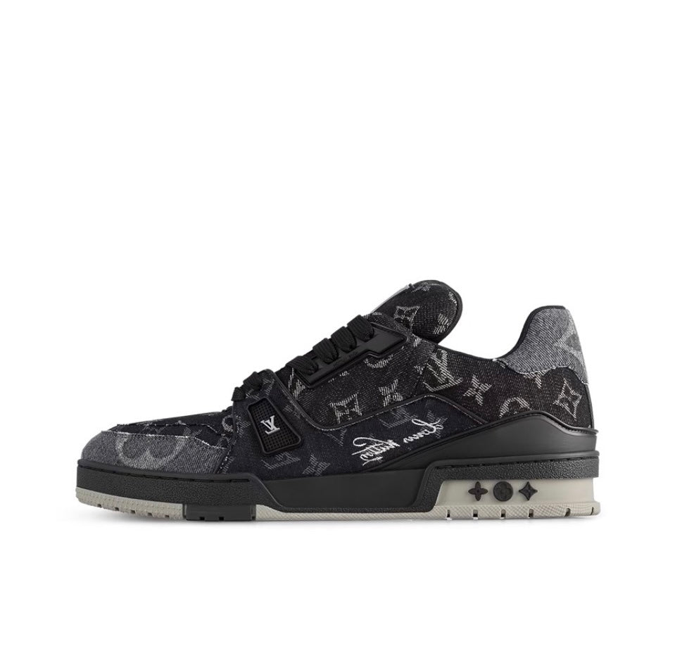 [LOUIS VUITTON] LV Classic Trendy Shoes! Made of imported genuine leather, water-dyed