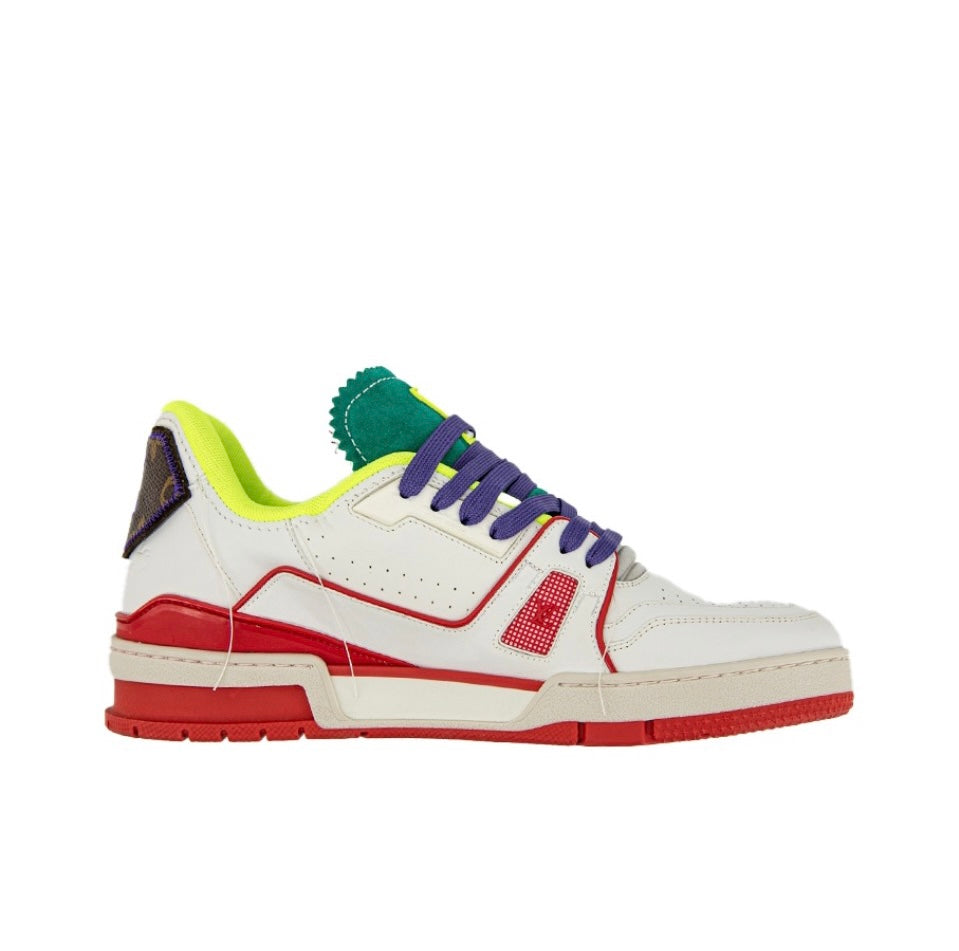 [LOUIS VUITTON] LV Classic Trendy Shoes! Made of imported genuine leather, water-dyed