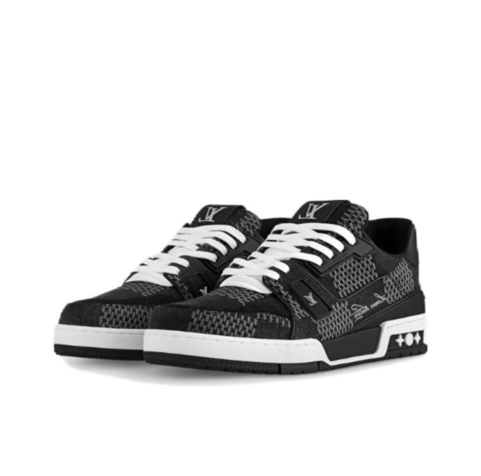 [LOUIS VUITTON] LV Classic Trendy Shoes! Made of imported genuine leather, water-dyed