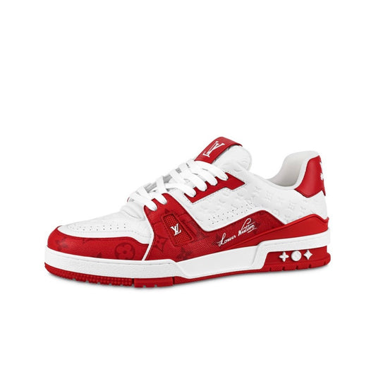 [LOUIS VUITTON] LV Classic Trendy Shoes! Made of imported genuine leather, water-dyed