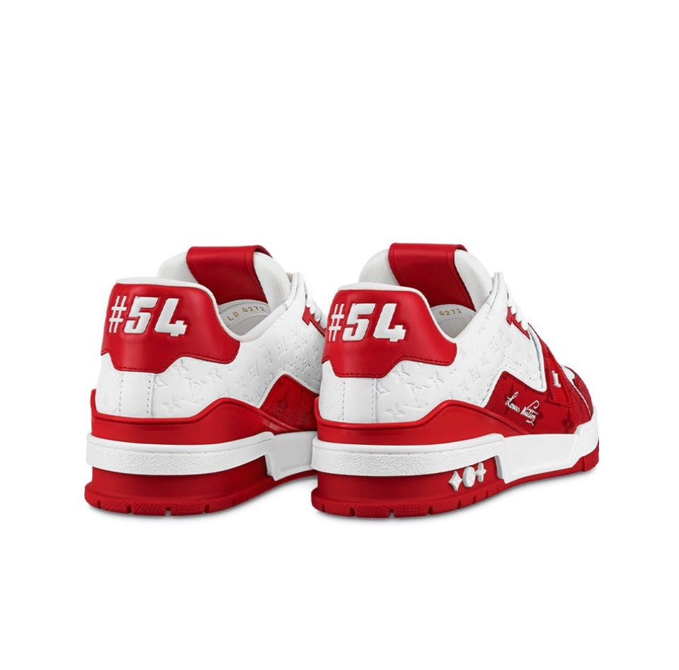 [LOUIS VUITTON] LV Classic Trendy Shoes! Made of imported genuine leather, water-dyed