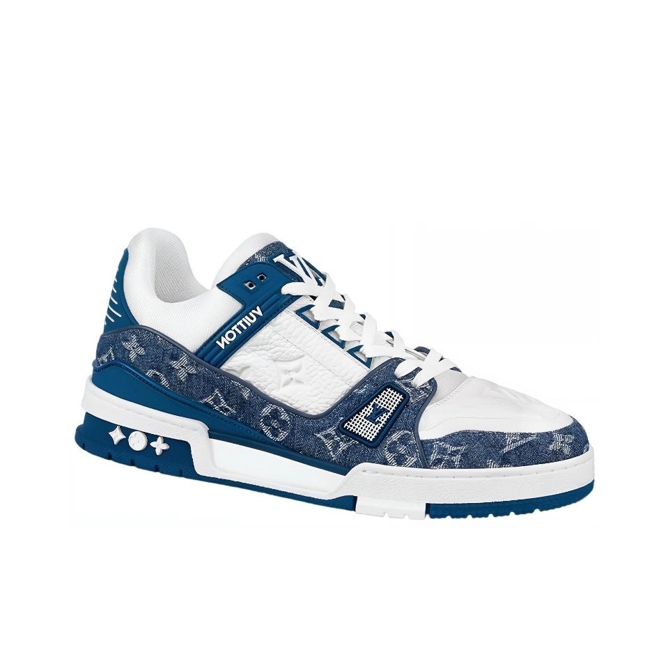 [LOUIS VUITTON] LV Classic Trendy Shoes! Made of imported genuine leather, water-dyed