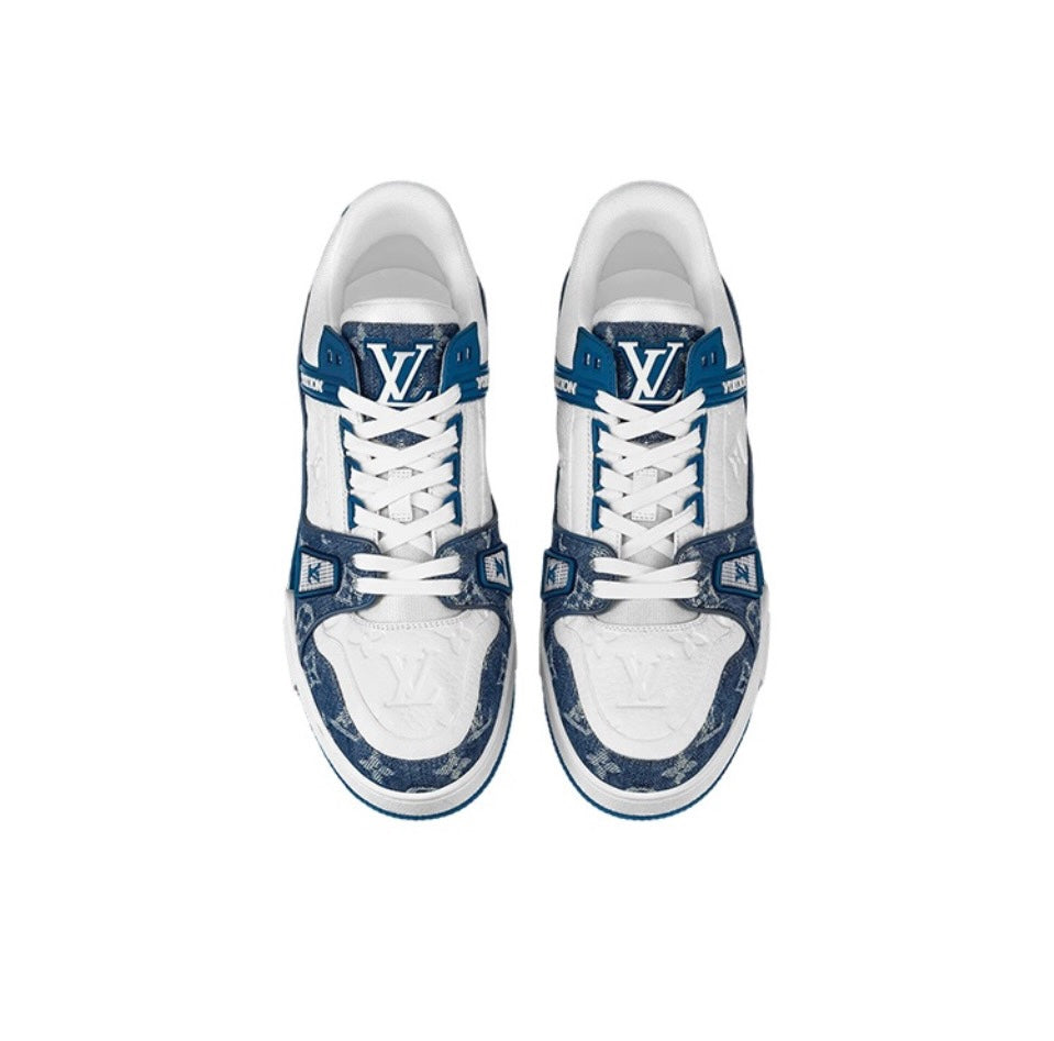 [LOUIS VUITTON] LV Classic Trendy Shoes! Made of imported genuine leather, water-dyed