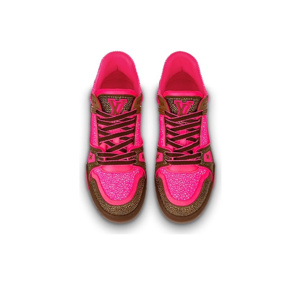 [LOUIS VUITTON] LV Classic Trendy Shoes! Made of imported genuine leather, water-dyed