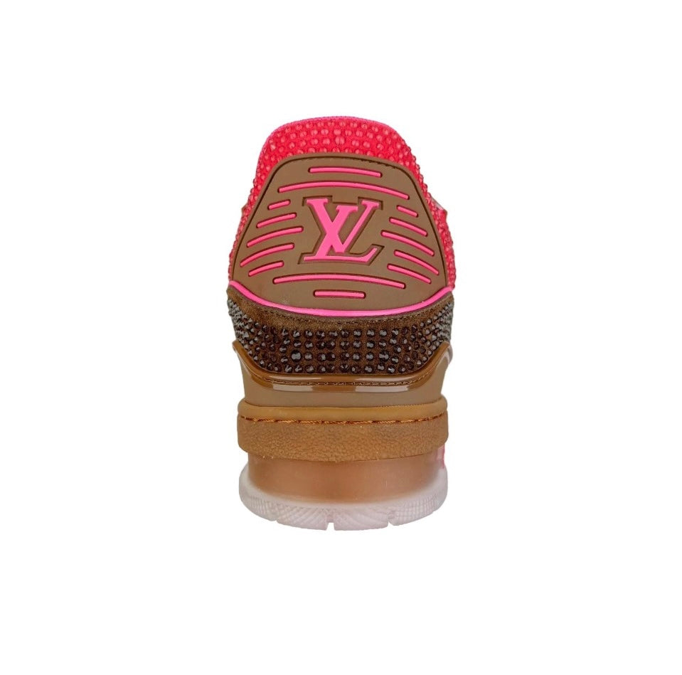 [LOUIS VUITTON] LV Classic Trendy Shoes! Made of imported genuine leather, water-dyed