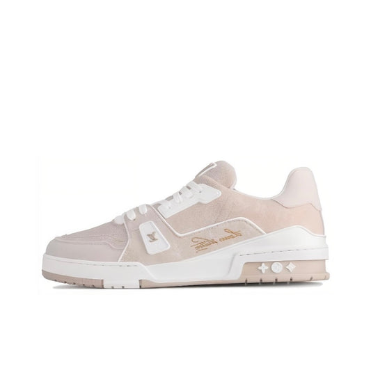 [LOUIS VUITTON] LV Classic Trendy Shoes! Made of imported genuine leather, water-dyed