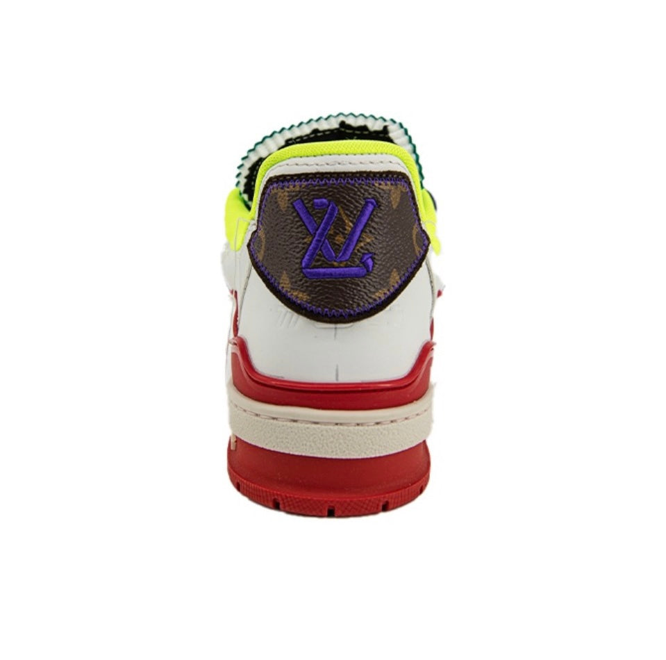 [LOUIS VUITTON] LV Classic Trendy Shoes! Made of imported genuine leather, water-dyed