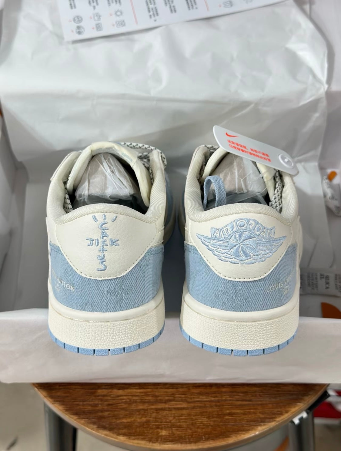 [LOUIS VUITTON] LV Classic Trendy Shoes! Made of imported genuine leather, water-dyed cowhide