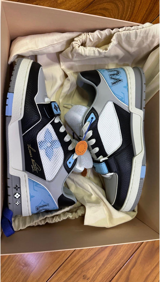 [LOUIS VUITTON] LV Classic Trendy Shoes! Made of imported genuine leather, water-dyed cowhide