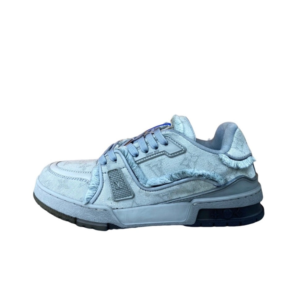 [LOUIS VUITTON] LV Classic Trendy Shoes! Made of imported genuine leather, water-dyed cowhide