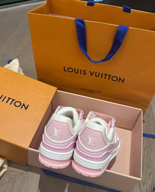 [LOUIS VUITTON] LV Classic Trendy Shoes! Made of imported genuine leather, water-dyed cowhide