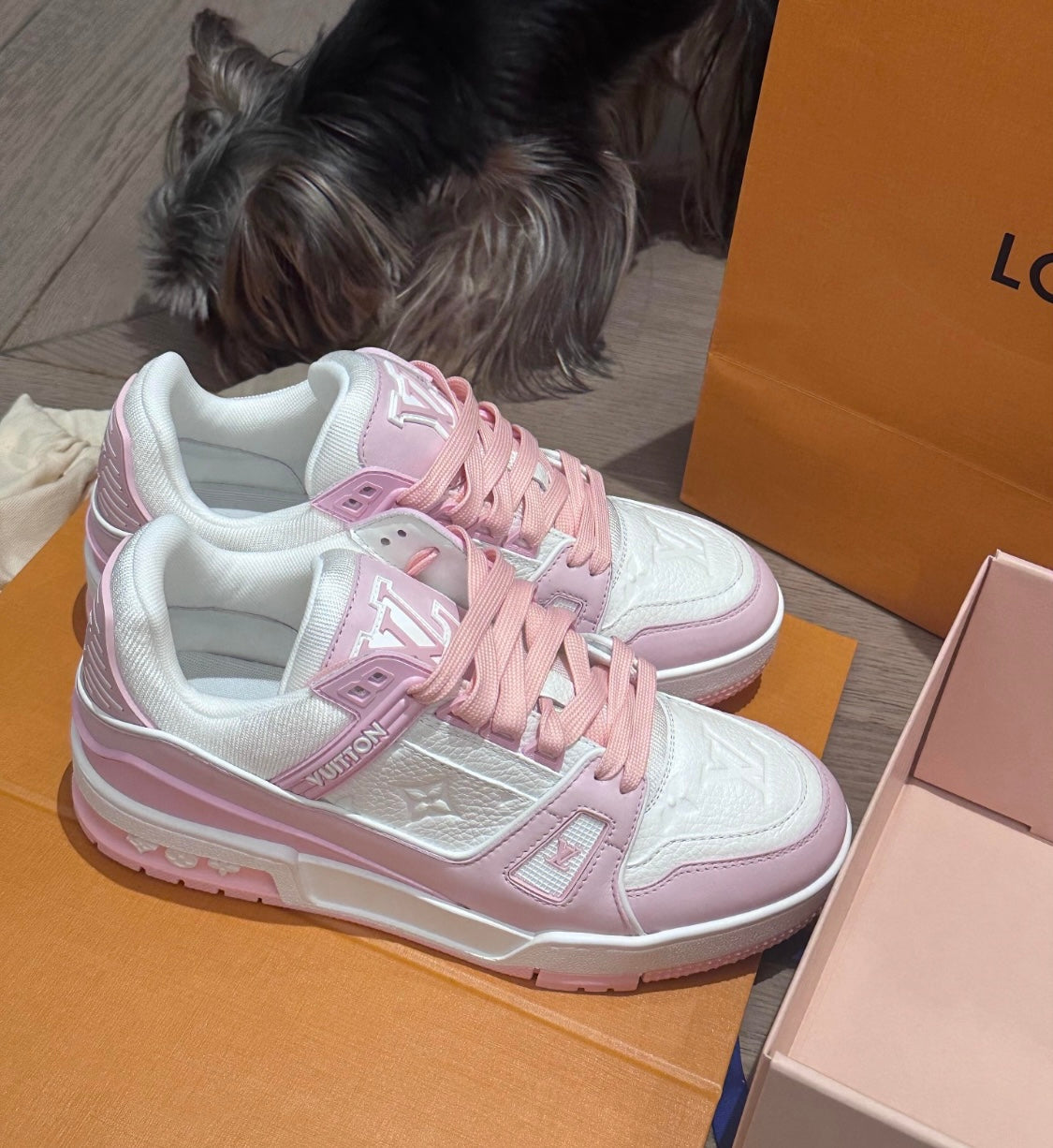 [LOUIS VUITTON] LV Classic Trendy Shoes! Made of imported genuine leather, water-dyed cowhide