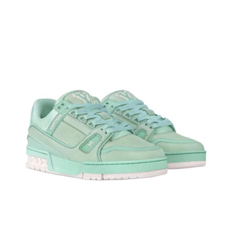 [LOUIS VUITTON] LV Classic Trendy Shoes! Made of imported genuine leather, water-dyed cowhide