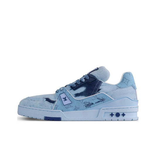 [LOUIS VUITTON] LV Classic Trendy Shoes! Made of imported genuine leather, water-dyed cowhide
