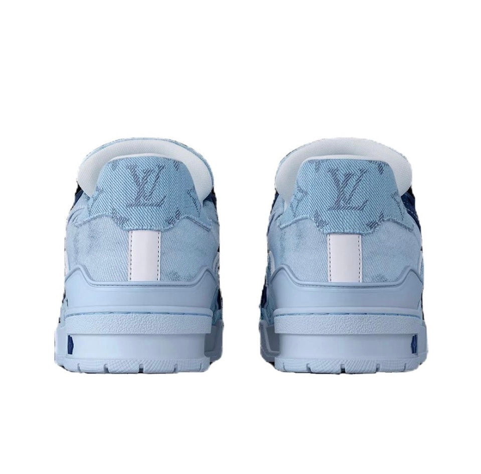 [LOUIS VUITTON] LV Classic Trendy Shoes! Made of imported genuine leather, water-dyed cowhide
