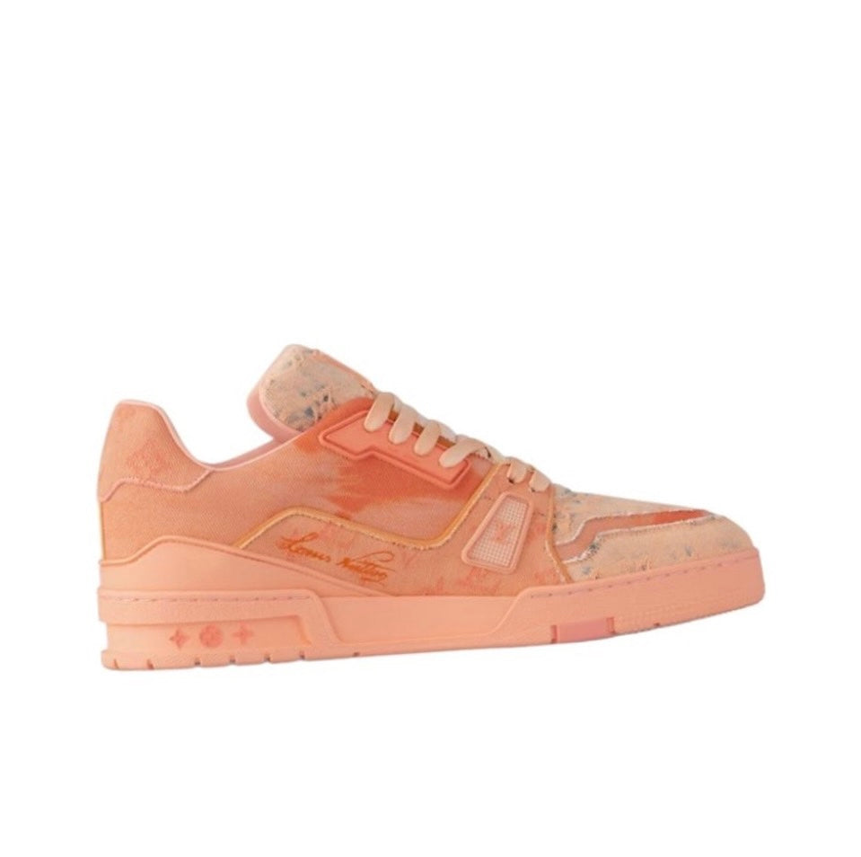 [LOUIS VUITTON] LV Classic Trendy Shoes! Made of imported genuine leather, water-dyed cowhide