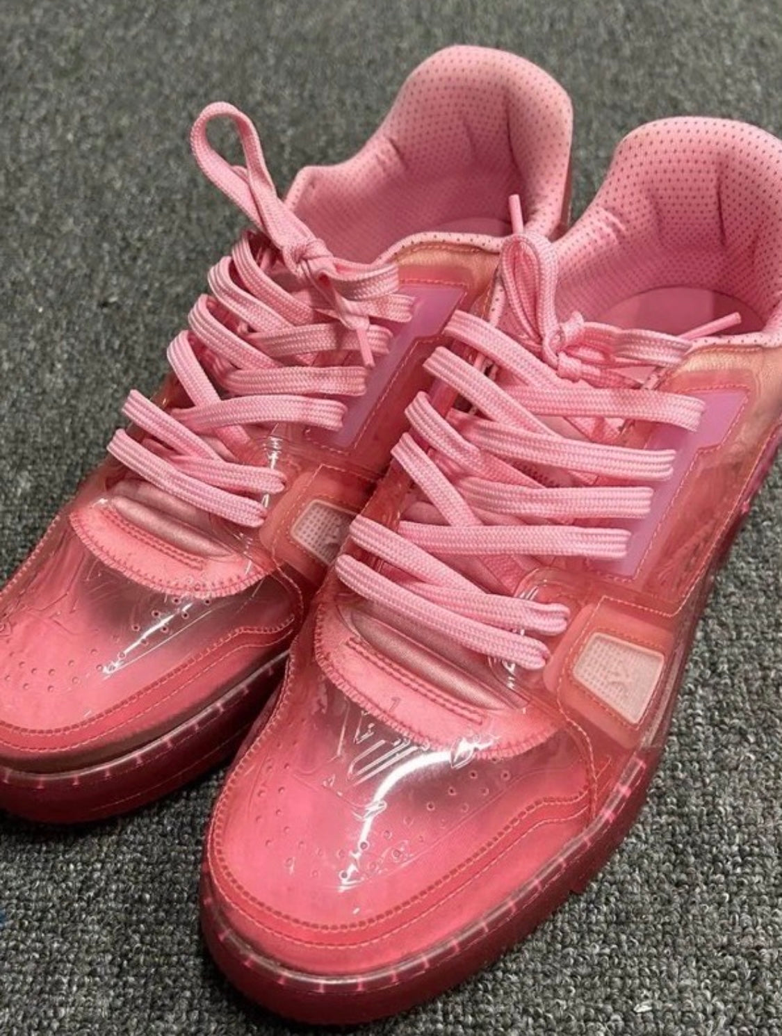 [LOUIS VUITTON] LV Classic Trendy Shoes! Made of imported genuine leather, water-dyed cowhide