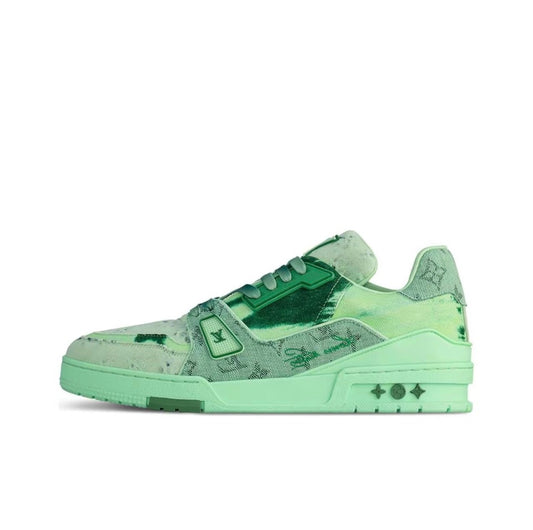 [LOUIS VUITTON] LV Classic Trendy Shoes! Made of imported genuine leather, water-dyed cowhide