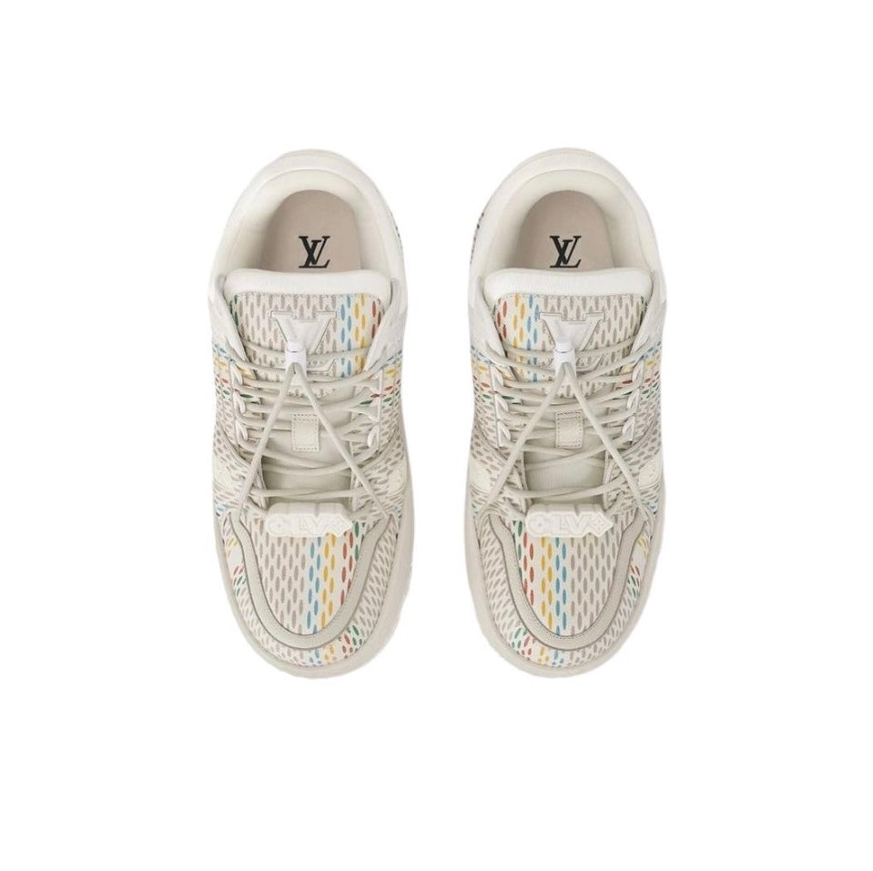 [LOUIS VUITTON] LV Classic Trendy Shoes! Made of imported genuine leather, water-dyed cowhide