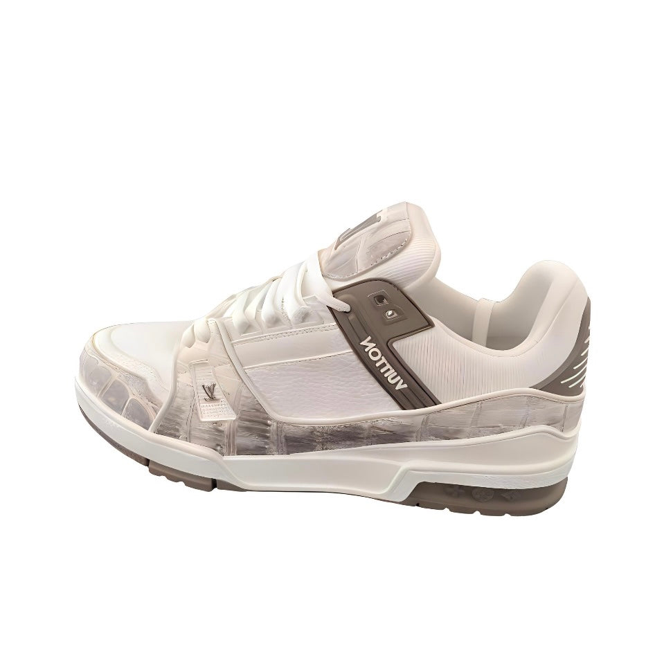 [LOUIS VUITTON] LV Classic Trendy Shoes! Made of imported genuine leather, water-dyed cowhide