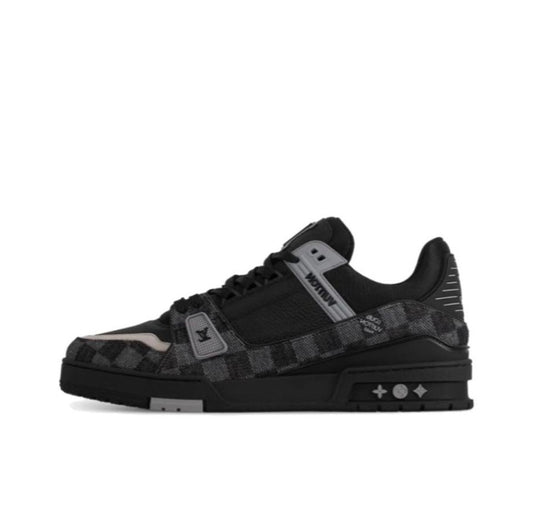 [LOUIS VUITTON] LV Classic Trendy Shoes! Made of imported genuine leather, water-dyed cowhide