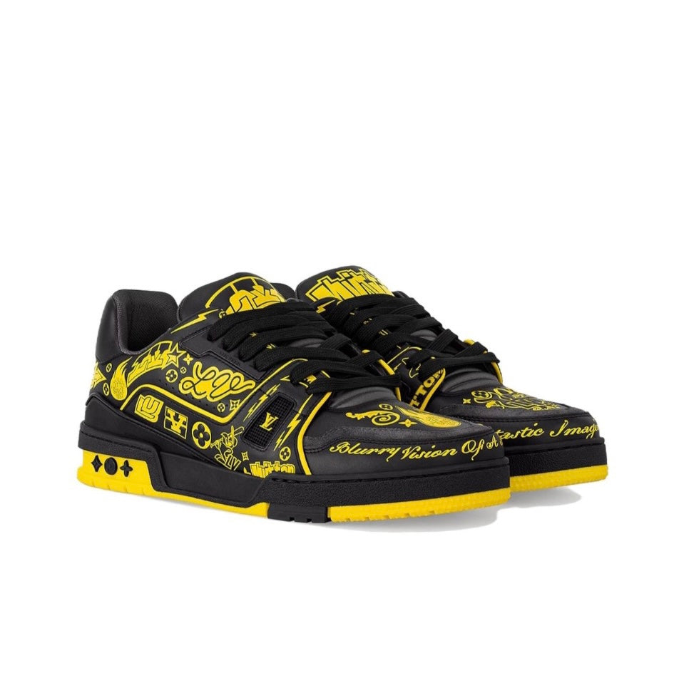 [LOUIS VUITTON] LV Classic Trendy Shoes! Made of imported genuine leather, water-dyed cowhide