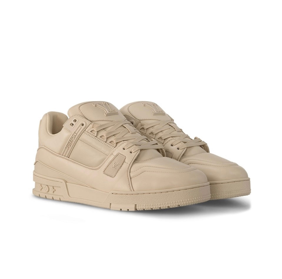 [LOUIS VUITTON] LV Classic Trendy Shoes! Made of imported genuine leather, water-dyed cowhide