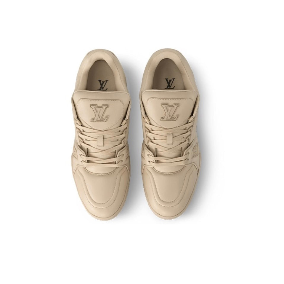 [LOUIS VUITTON] LV Classic Trendy Shoes! Made of imported genuine leather, water-dyed cowhide
