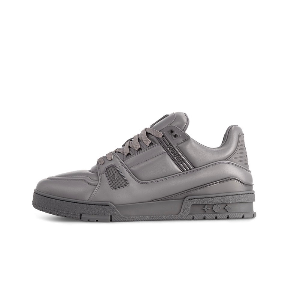 [LOUIS VUITTON] LV Classic Trendy Shoes! Made of imported genuine leather, water-dyed cowhide