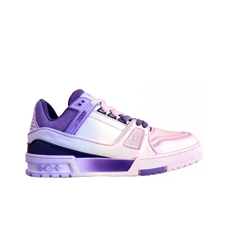 [LOUIS VUITTON] LV Classic Trendy Shoes! Made of imported genuine leather, water-dyed cowhide