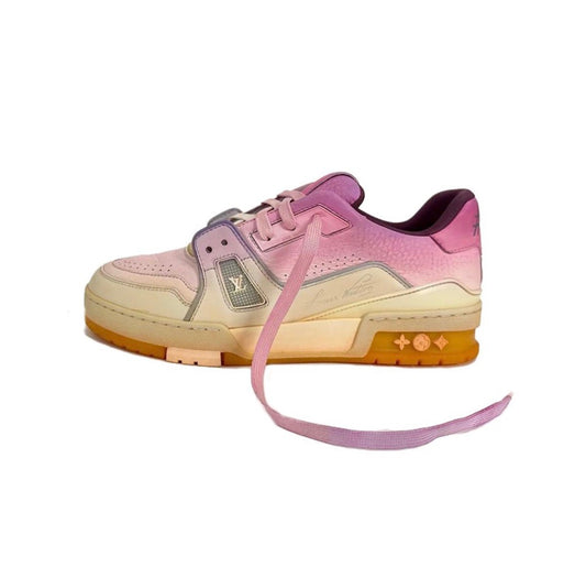 [LOUIS VUITTON] LV Classic Trendy Shoes! Made of imported genuine leather, water-dyed cowhide