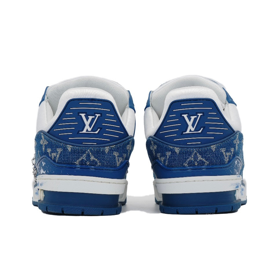 [LOUIS VUITTON] LV Classic Trendy Shoes! Made of imported genuine leather, water-dyed cowhide