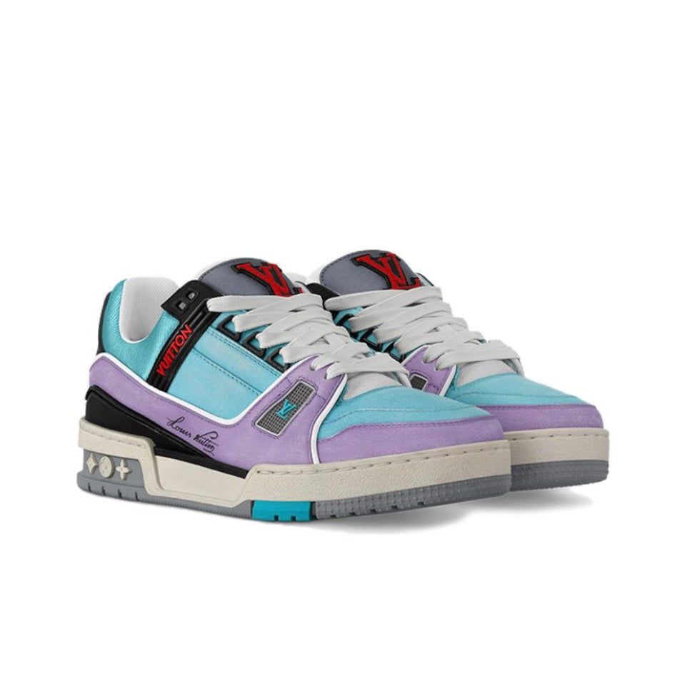 [LOUIS VUITTON] LV Classic Trendy Shoes! Made of imported genuine leather, water-dyed cowhide