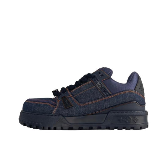 [LOUIS VUITTON] LV Classic Trendy Shoes! Made of imported genuine leather, water-dyed cowhide