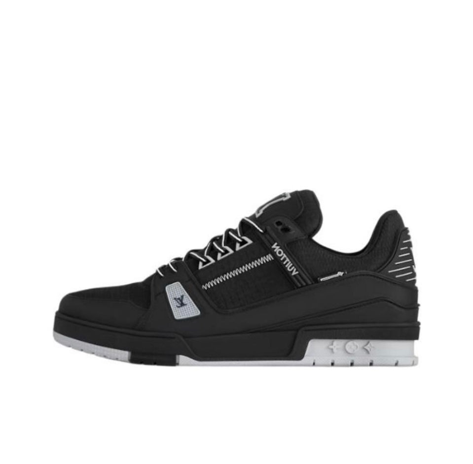 [LOUIS VUITTON] LV Classic Trendy Shoes! Made of imported genuine leather, water-dyed cowhide