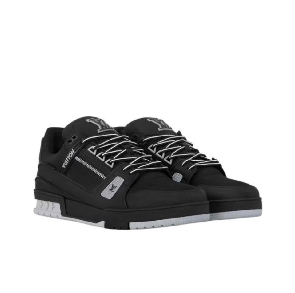 [LOUIS VUITTON] LV Classic Trendy Shoes! Made of imported genuine leather, water-dyed cowhide