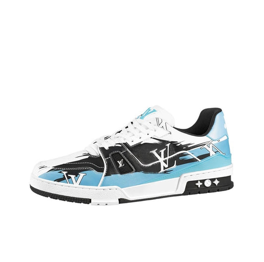 [LOUIS VUITTON] LV Classic Trendy Shoes! Made of imported genuine leather, water-dyed cowhide