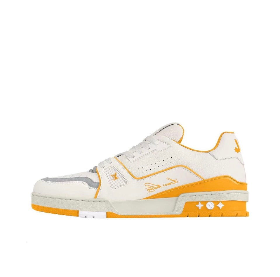 [LOUIS VUITTON] LV Classic Trendy Shoes! Made of imported genuine leather, water-dyed cowhide