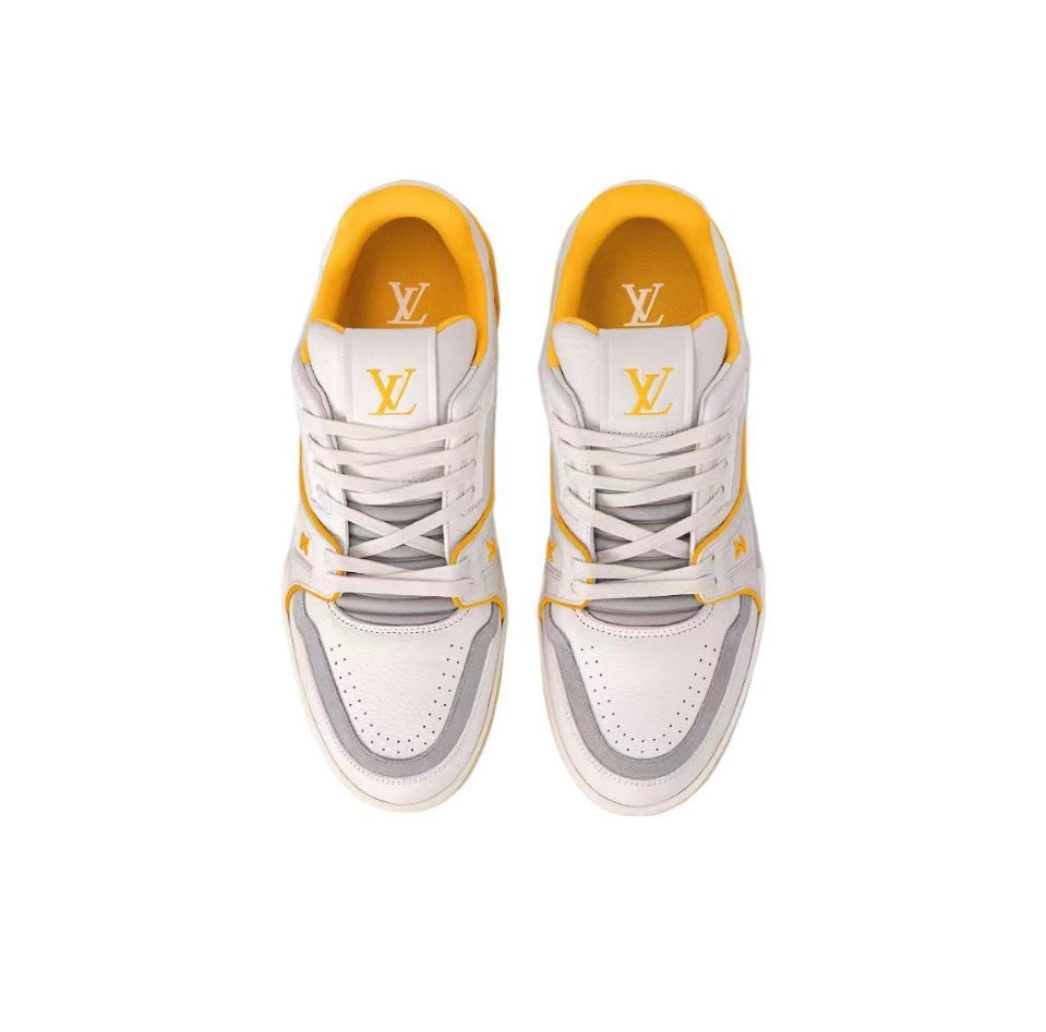[LOUIS VUITTON] LV Classic Trendy Shoes! Made of imported genuine leather, water-dyed cowhide