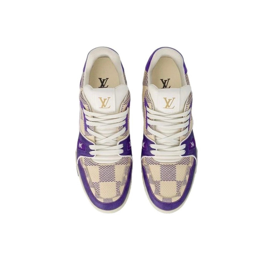 [LOUIS VUITTON] LV Classic Trendy Shoes! Made of imported genuine leather, water-dyed cowhide