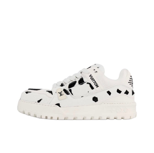 [LOUIS VUITTON] LV Classic Trendy Shoes! Made of imported genuine leather, water-dyed cowhide