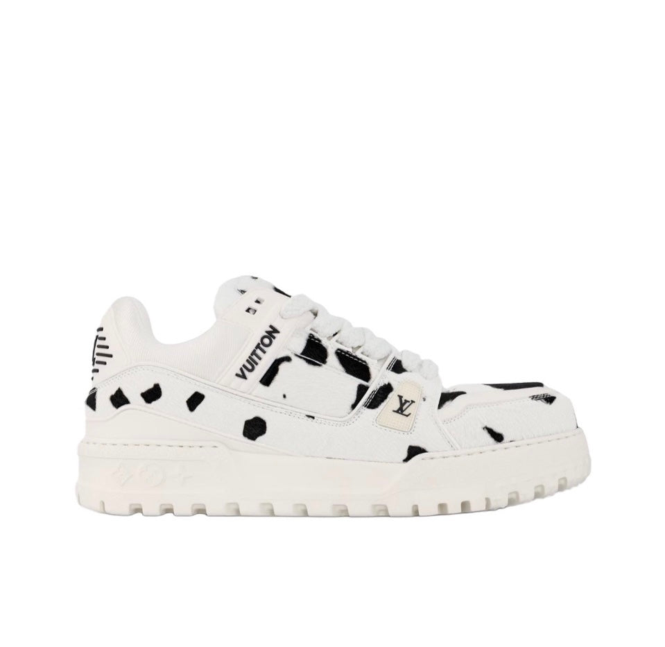 [LOUIS VUITTON] LV Classic Trendy Shoes! Made of imported genuine leather, water-dyed cowhide