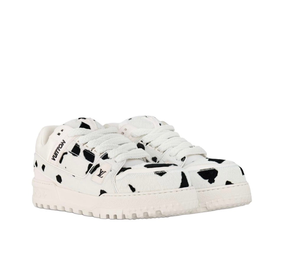 [LOUIS VUITTON] LV Classic Trendy Shoes! Made of imported genuine leather, water-dyed cowhide