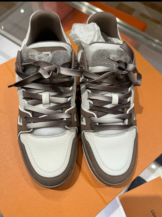 [LOUIS VUITTON] LV Classic Trendy Shoes! Made of imported genuine leather, water-dyed cowhide