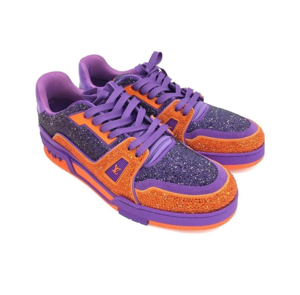 [LOUIS VUITTON] LV Classic Trendy Shoes! Made of imported genuine leather, water-dyed cowhide