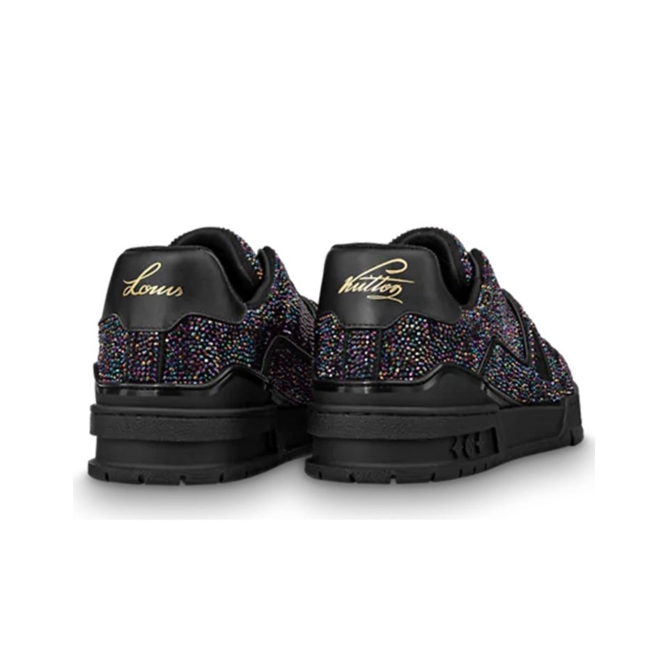 [LOUIS VUITTON] LV Classic Trendy Shoes! Made of imported genuine leather, water-dyed cowhid