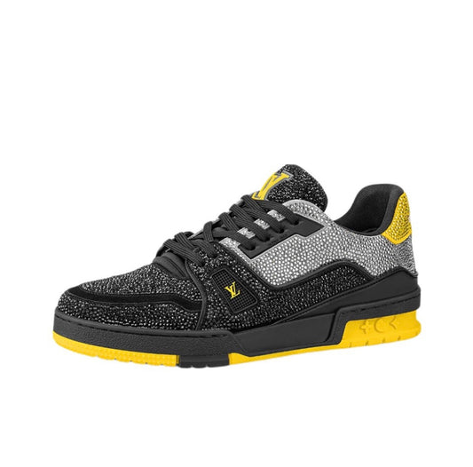 [LOUIS VUITTON] LV Classic Trendy Shoes! Made of imported genuine leather, water-dyed cowhide